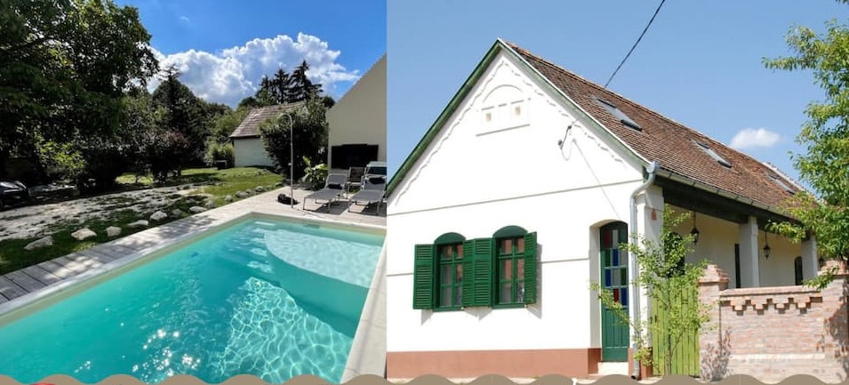 Borostyán Vendégház fűthető medencével